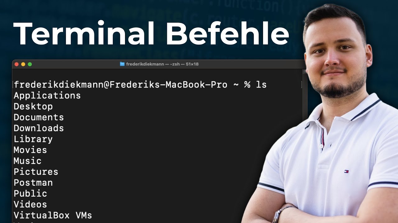 10 Terminal Befehle, die du kennen solltest