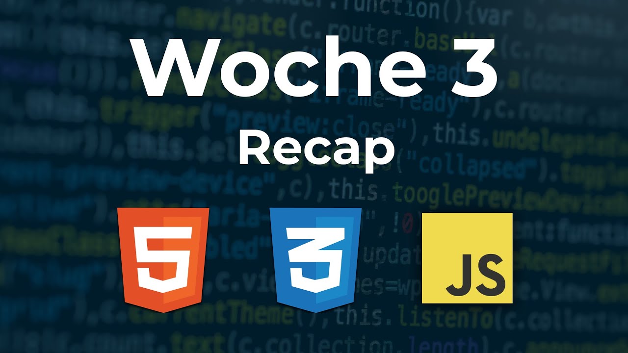 31 Tage Web Development Challenge Woche 3 Rückblick und Tipps