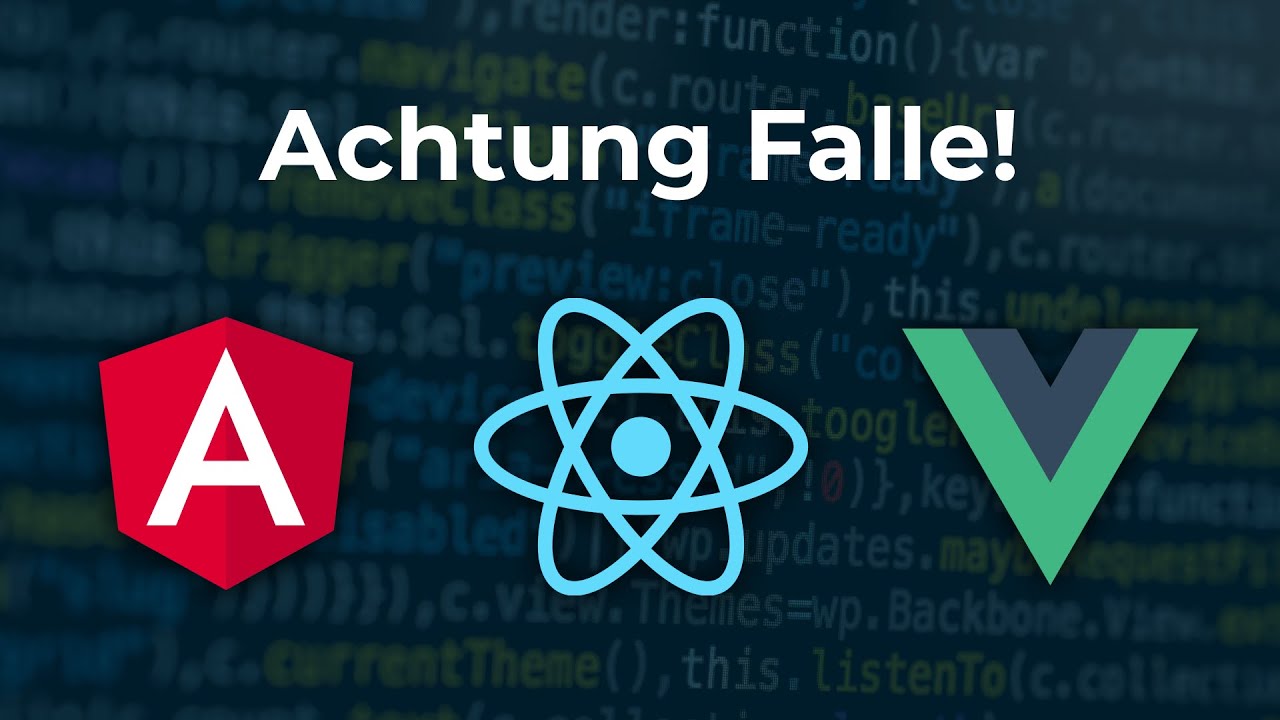 DAS musst du VOR einem Framework können