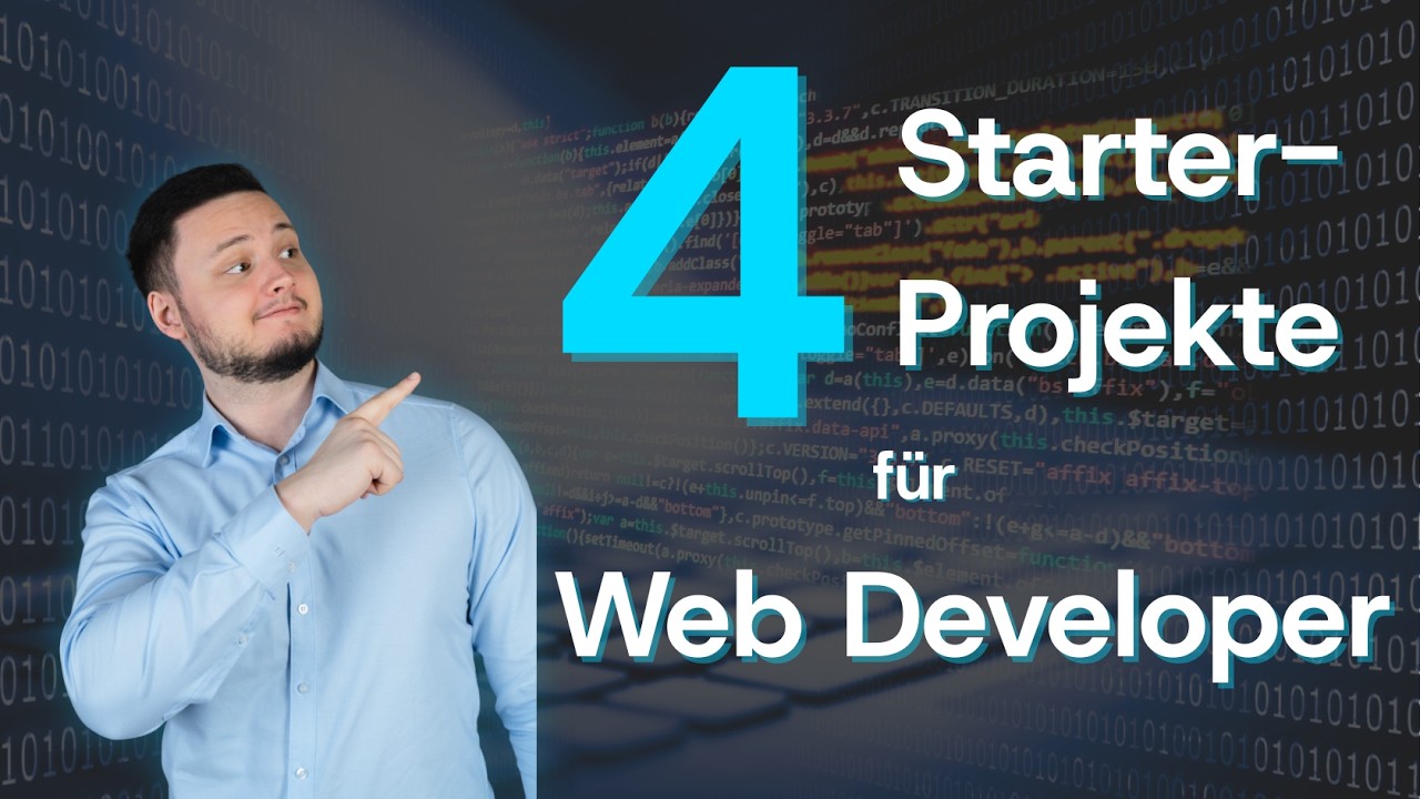 Diese 4 Projekte bringen dich in den ersten Job als Web Developer