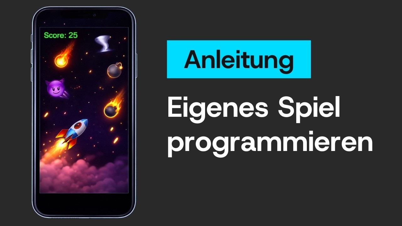Dieses Mini-Game programmierst du in unter 50 Minuten (Tutorial Deutsch)