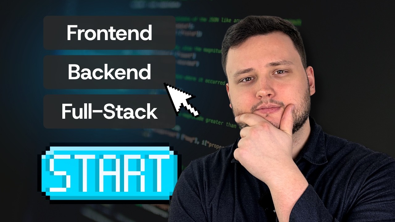 Frontend, Backend oder Fullstack - was soll ich als Anfänger lernen?
