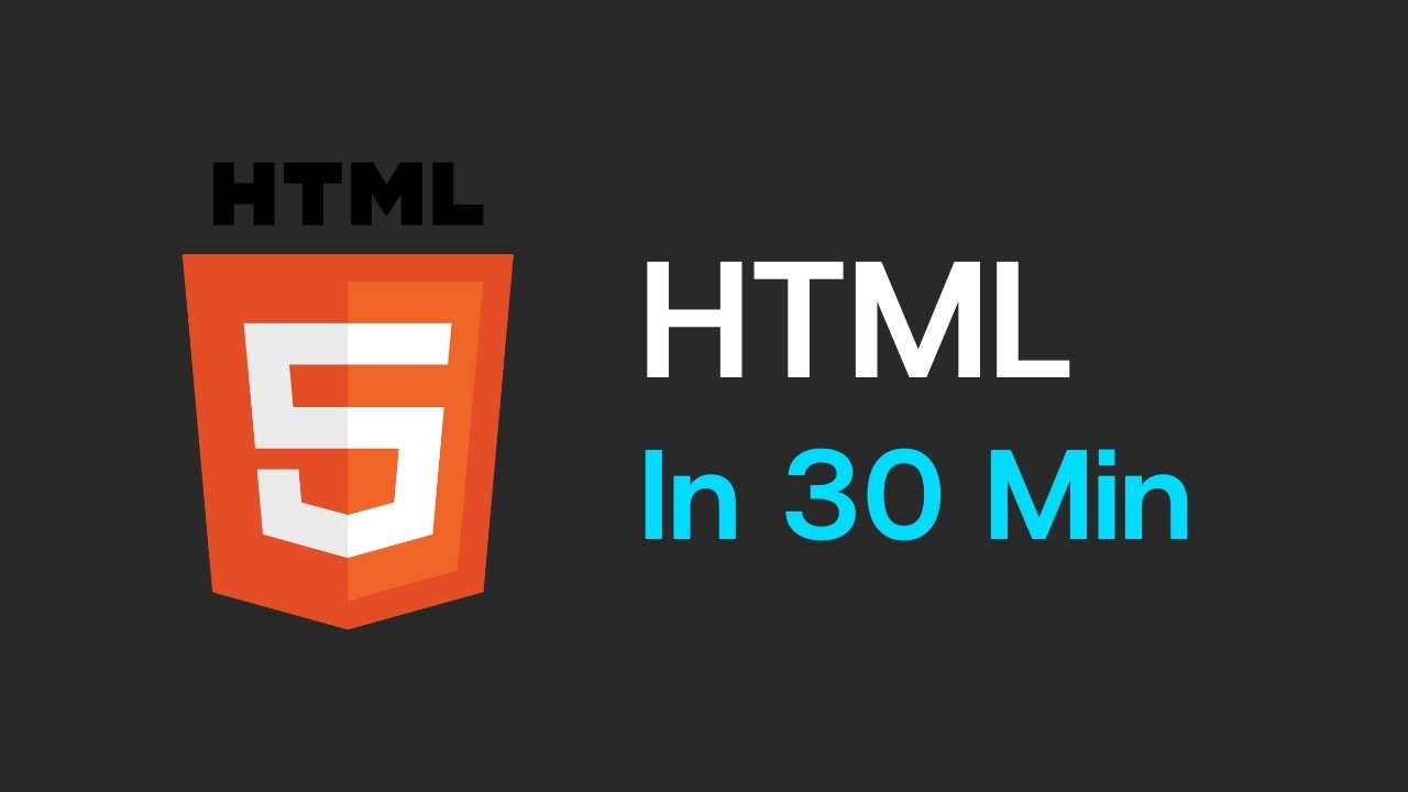 HTML erklärt in unter 30 Minuten - HTML Anfänger Tutorial Deutsch