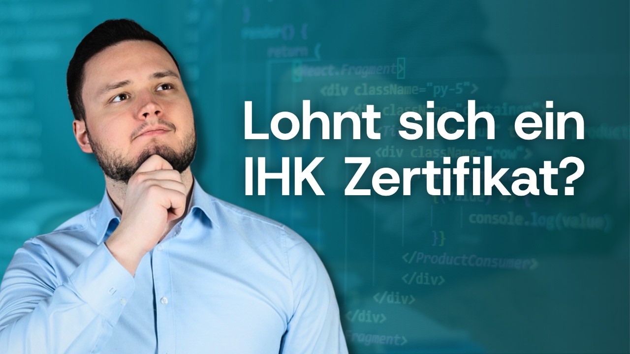 IHK-Zertifikate sind ein Scam (das verschweigen dir Anbieter)