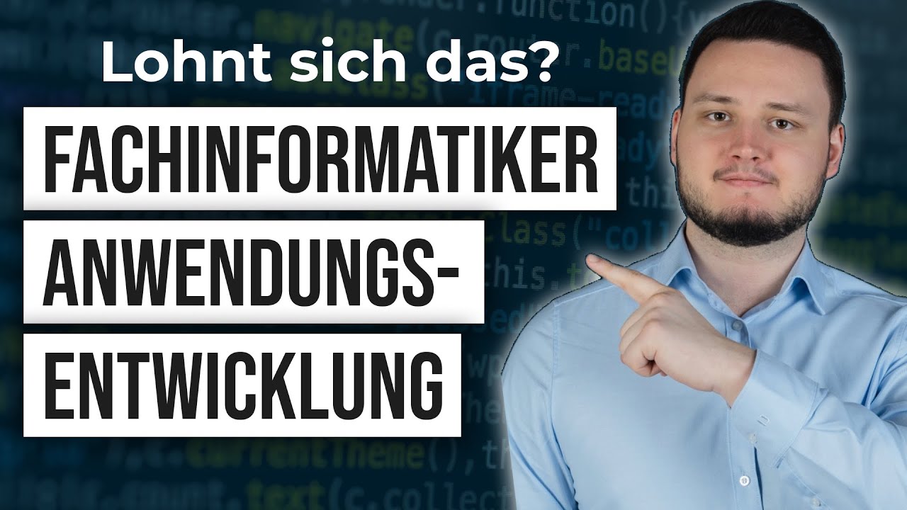 Lohnt sich eine Ausbildung zum Fachinformatiker für Anwendungsentwicklung?