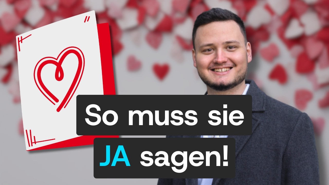 Mit dieser digitalen Valentinstagskarte ist dein Date gerettet! (HTML, CSS, JS Tutorial Deutsch)