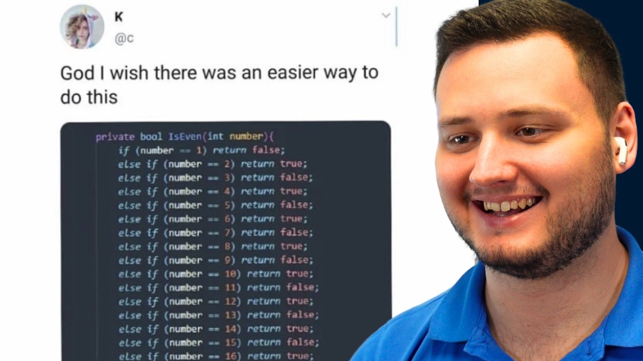 PROGRAMMIERER MEMES ERKLÄRT #1 - Programmierer reagiert auf Programmier-Memes