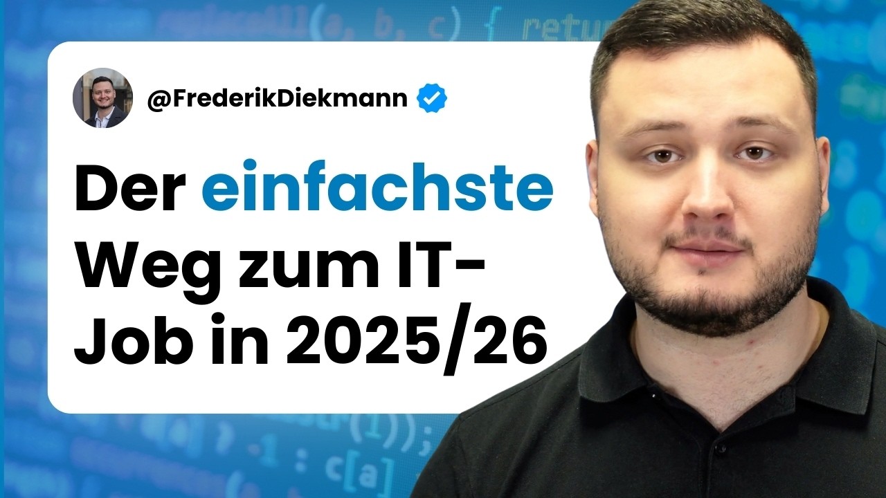 Schau dieses Video, wenn du in 2025 einen IT-Job willst