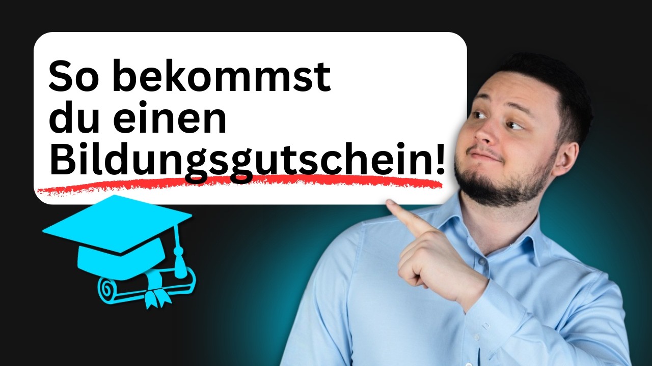 SO bekommst du einen Bildungsgutschein (5 Tipps)
