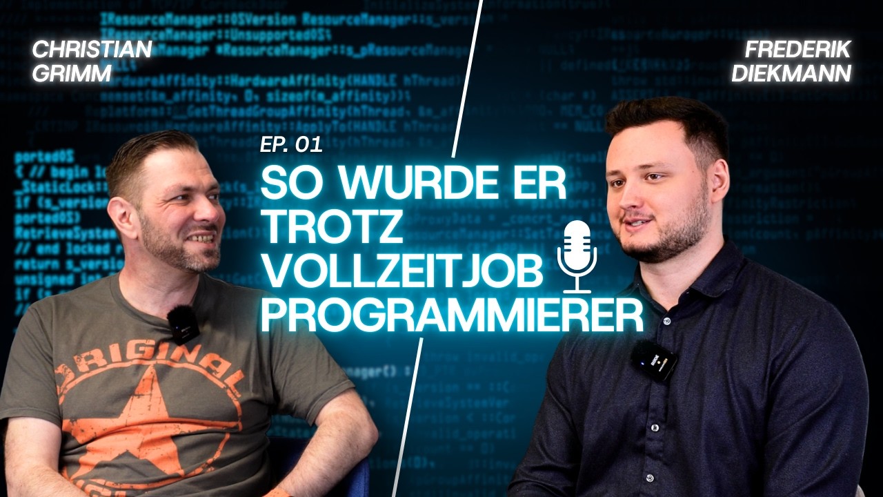 So wurde er Programmierer trotz Vollzeitjob!