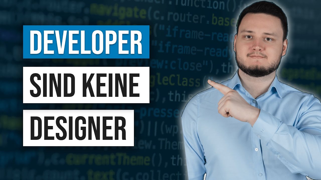 Wie gut muss ein Web Developer im Design sein?